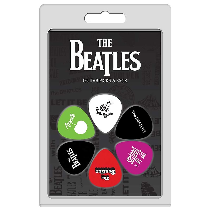 Perris Leathers LP-TB4 The Beatles Guitar Picks, 6-Pack image 1