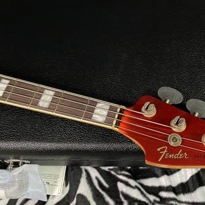 UNPLAYED! 2023 Fender Custom Shop Dealer Event #186 LIMITED EDITION '66 JAZZ BASS - JOURNEYMAN RELIC - AGED CANDY APPLE RED - Authorized Dealer - 9.4lbs - G01794 - SAVE BIG! image 2