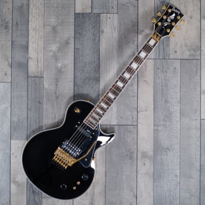 Burny RLC-105S 'Sustainer' Electric Guitar, Black (Floyd