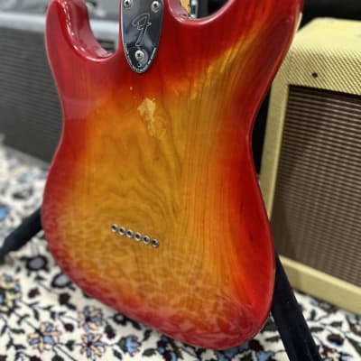 1981 Fender Stratocaster Sienna Sunburst hardtail with Rosewood neck Dan Smith era image 9