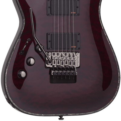 Schecter Hellraiser C-1 FR, Gloss Black | Reverb