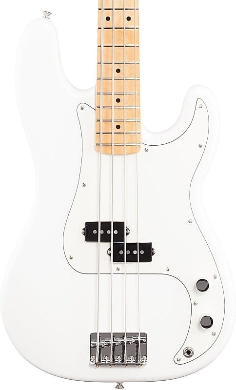 Fender Player Precision Bass Maple FB, Polar White image 1