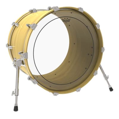 Remo Pinstripe Clear Bass Drumhead | 20" image 3