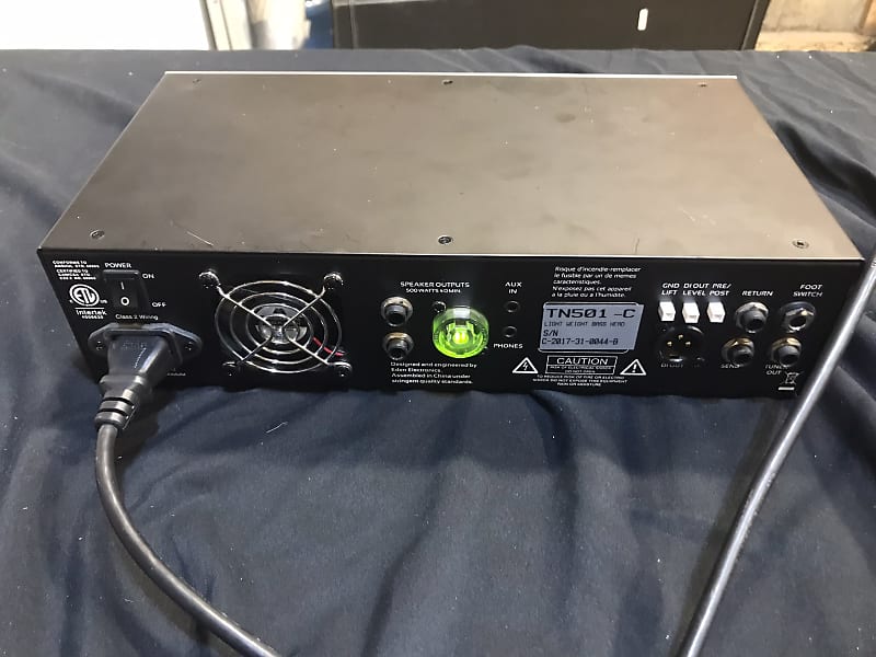 Eden Amplification TN501 Terra Nova 500-Watt Bass Head | Reverb