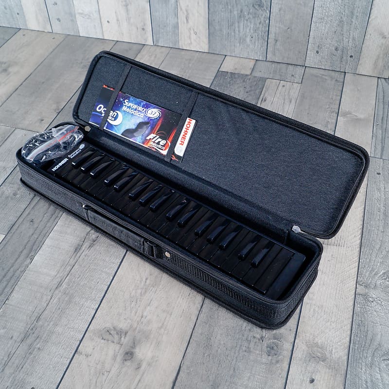 Hohner Superforce 37 Melodica Black Reverb