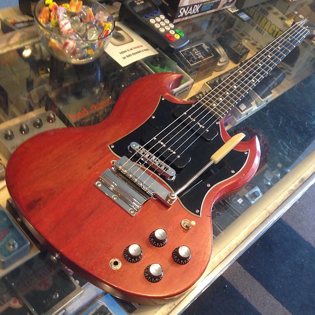 Gibson SG faded with DiPinto Guitars '68 Special mod! SG faded 2002 Cherry image 1