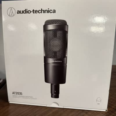 Audio-Technica AT2035 Large Diaphragm Cardioid Condenser Microphone 2010s - Black