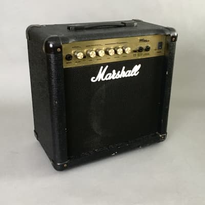 Marshall Electric Guitar “MG Series” Amp MG15CD 2000s Black Tolex Amplifier Travel Amp image 2