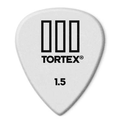 Dunlop 462R150 Tortex III 1.50mm Guitar Picks (72-Pack)