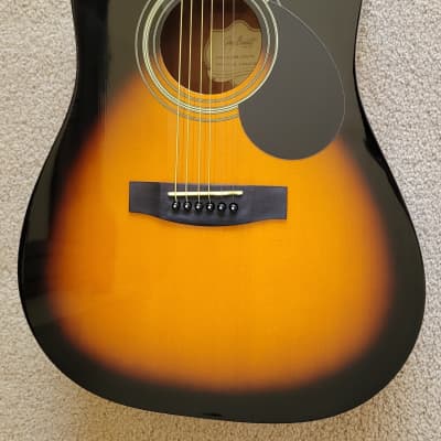 Samick Greg Bennett Design SMS-100/VS Acoustic Guitar, Vintage Sunburst, New Old Stock image 3