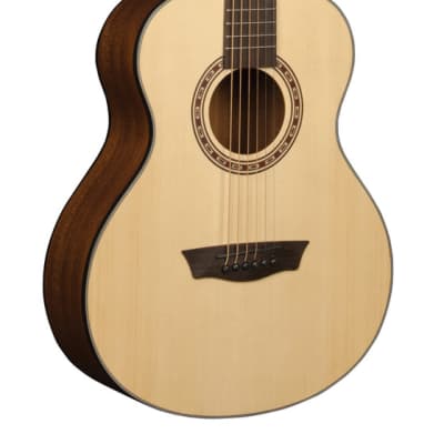 Washburn G-Mini 5 Apprentice Series 7/8 Size Acoustic Guitar Natural AGM5K-A for sale