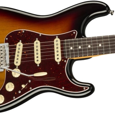 Fender American Professional II Stratocaster Rosewood Fingerboard, 3-Color Sunburst image 2