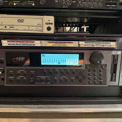 E-MU Systems E6400 Emulator Rackmount 64-Voice Sampler Workstation 1996 + Lots of Extras!