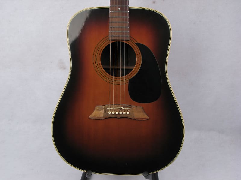 Takamine F-363D F363 Sunburst Lawsuit Like Martin D-28 Acoustic Guitar in  Factory Original Case