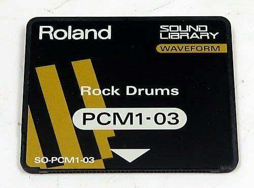 Roland Sound Library SO-PCM1-03 Rock Drums PCM-Samples für JV1080 JD-990 image 1