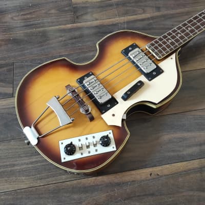 1970's Fresher FVB-30 Violin Beatle Bass (Made in Japan) imagen 1