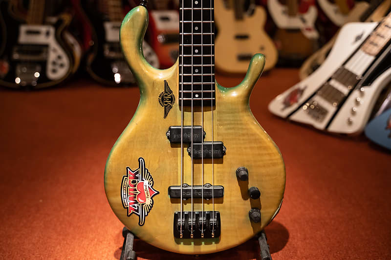 ベース Pedulla MVP fretless Pedulla Pentabuzz 5-String Fretless Buzz Bass Cherry