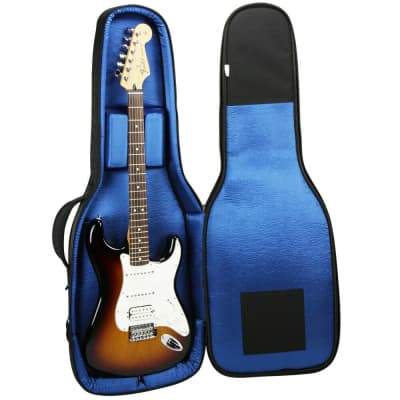 New - Reunion Blues RBX-E1 Electric Guitar Gig Bag Black with Straps image 6