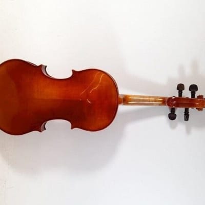 Kiso Suzuki Model 7117 size 15.5 viola, Japan 1973, Very Good Cond, w/ case&bow image 24