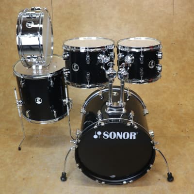 Sonor 5pc Force 507 Shell Pack Black | Reverb