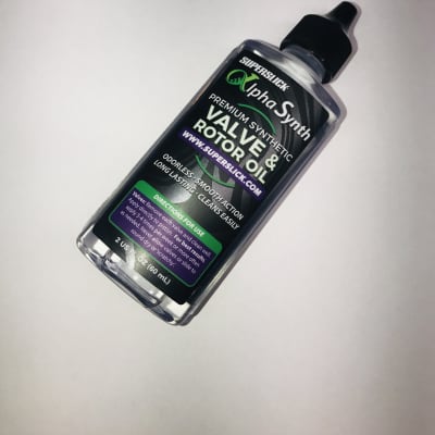 Superslick Alpha Synth Premium Synthetic Valve and Rotor Oil 2 oz 60mL Light Viscosity image 6