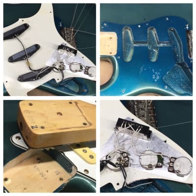 LEFTY! Vintage Fender Japan ‘62 Reissue MIJ Faded Ocean Turquoise Nitro Relic Guitar Left Strat Hardtail Stratocaster 7 lb! image 24