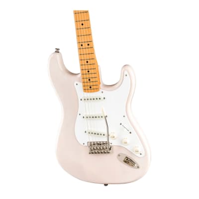 Fender Squier Classic Vibe '50s Stratocaster 6-String Electric Guitar (Right-Hand, White Blonde) image 3