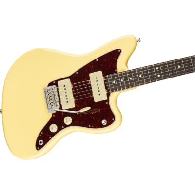 Fender American Performer Jazzmaster Electric Guitar Rosewood Vintage White image 2
