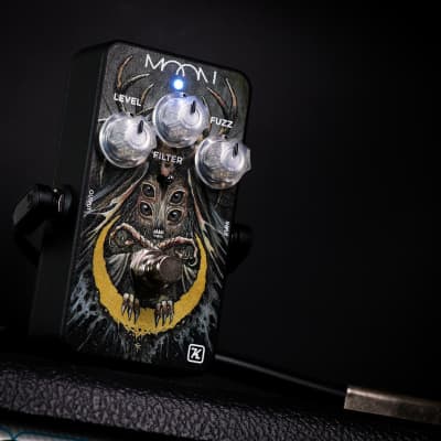 Keeley Buck Moon Op Amp Fuzz Pedal With Custom Art by Timbul Cahyono image 6
