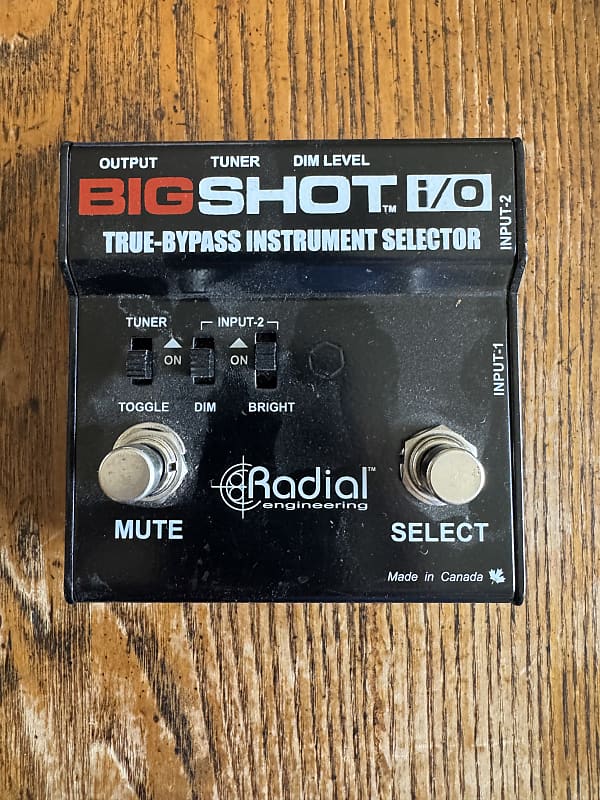 Radial BigShot i/O