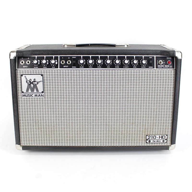 Music Man 210-HD One Thirty 2-Channel 130-Watt 2x10" Guitar Combo 1974 - 1979 image 1