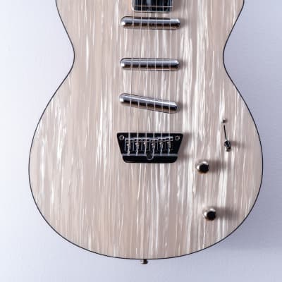 XXL Guitars "Axxis" White Oyster Pearl (Danelectro) image 6