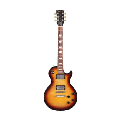 2016 Gibson Les Paul Studio Faded T Electric Guitar, Fireburst, 160003367 for sale