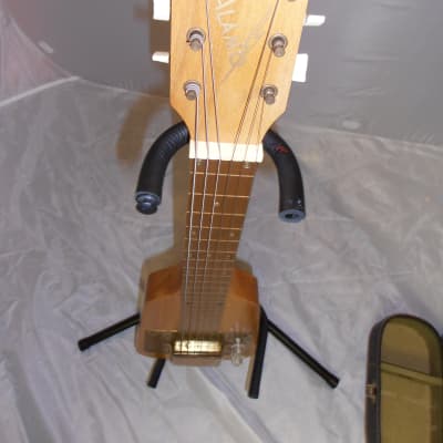 Rare Vintage USA Made 1950's Alamo Lap Steel Guitar with original case image 6