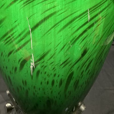 Frankie Banali's Quiet Riot, LP Performer Series 11-3/4" Conga and Stand. 2000's - Green Fade image 8