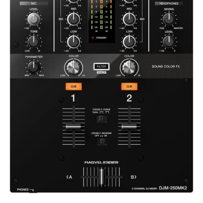 Pioneer DJM-250-MK2 Rekordbox 2-Channel Mixer | Reverb
