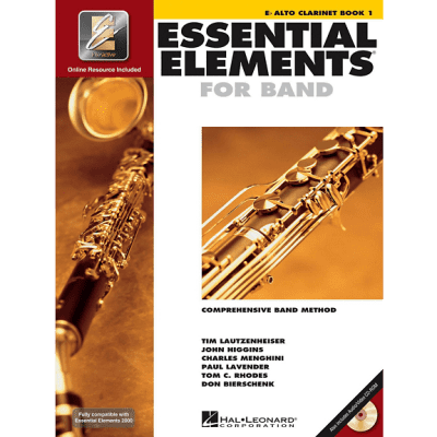 Essential Elements Book 1 - Alto Clarinet <HL00862570> Hal Leonard [ProfRev]