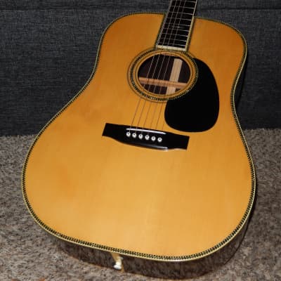 MADE IN JAPAN 1979 - MORALES M500 - VERY UNIQUE - MARTIN D45 STYLE - ACOUSTIC GUITAR image 2