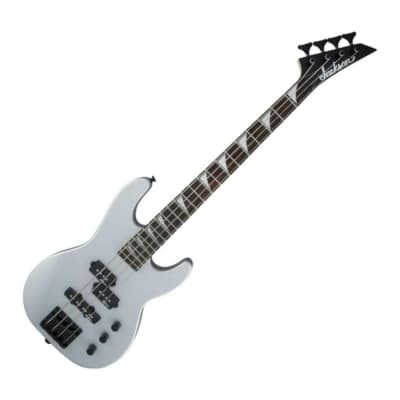 Jackson JS Series Concert Bass Minion JS1X 4-String Bass Guitar (Satin Silver) image 3