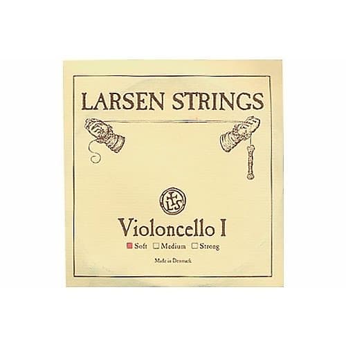 Larsen Strings Original Cello G String 1/8 Size, Medium Tungsten, Ball