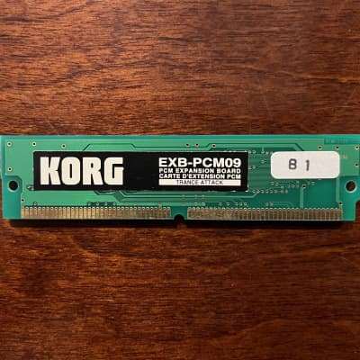 Korg EXB-PCM Expansion Boards | Sound Programming