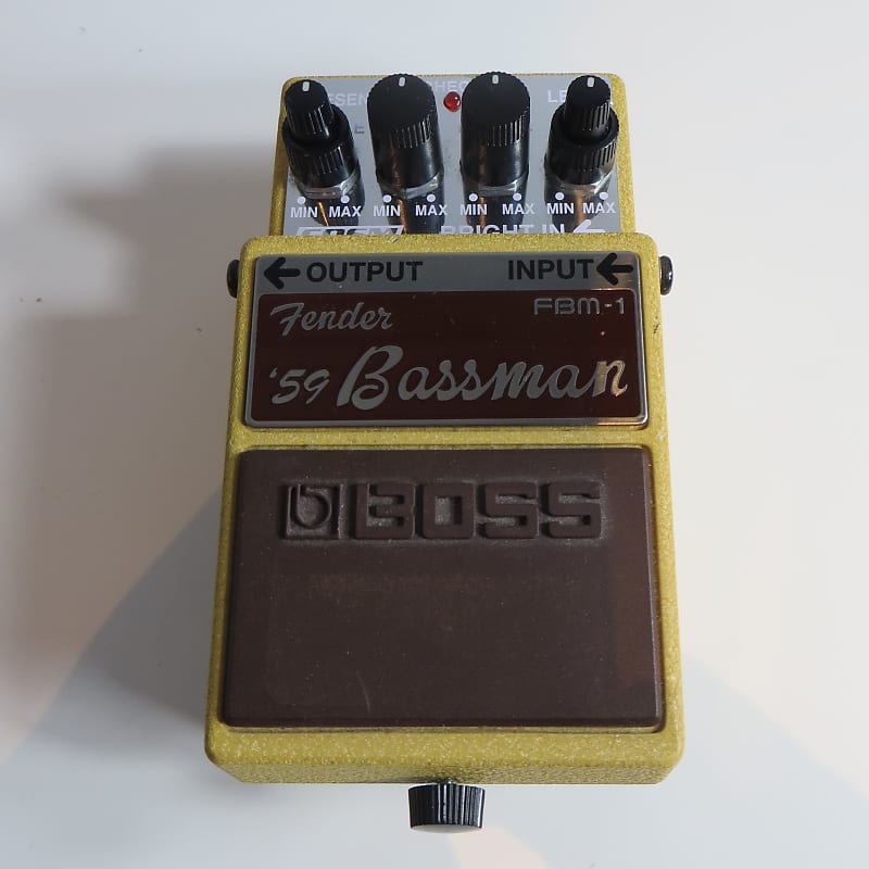 BOSS FBM-1 Fender Bassman 連休特価 Boss FBM-1 Fender '59 Bassman Pedal | Sweetwater