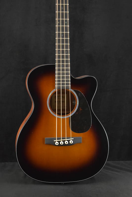 Martin 000CJR-10E Acoustic-Electric Junior Bass Burst image 1
