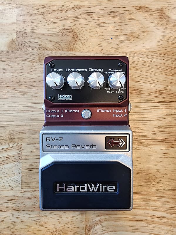 DigiTech Hardwire RV-7 Stereo Reverb