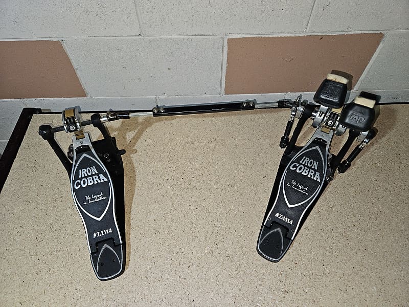 Tama Iron Cobra Double Bass Drum Pedal with DW Beaters Reverb