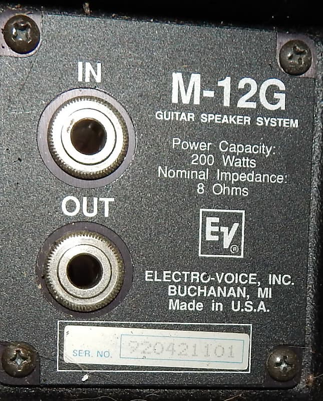 ★ELECTRO-VOICE FM-12C PAスピーカー Electro Voice EV FM-12C Coaxial 12