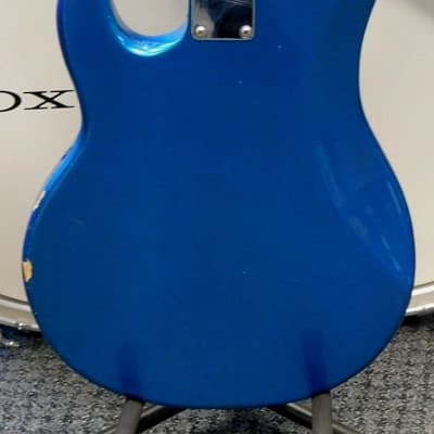 Unbranded 4-String Sub Bass Style Electric Bass! Electric Blue Finish! VERY NICE!!! image 5