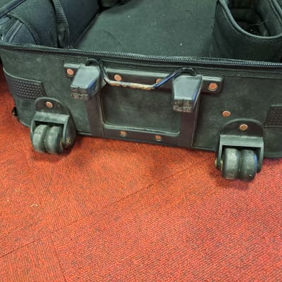 Stagg KTC-128 Lightweight Keyboard Soft Case with Wheels 2020s - Black image 3