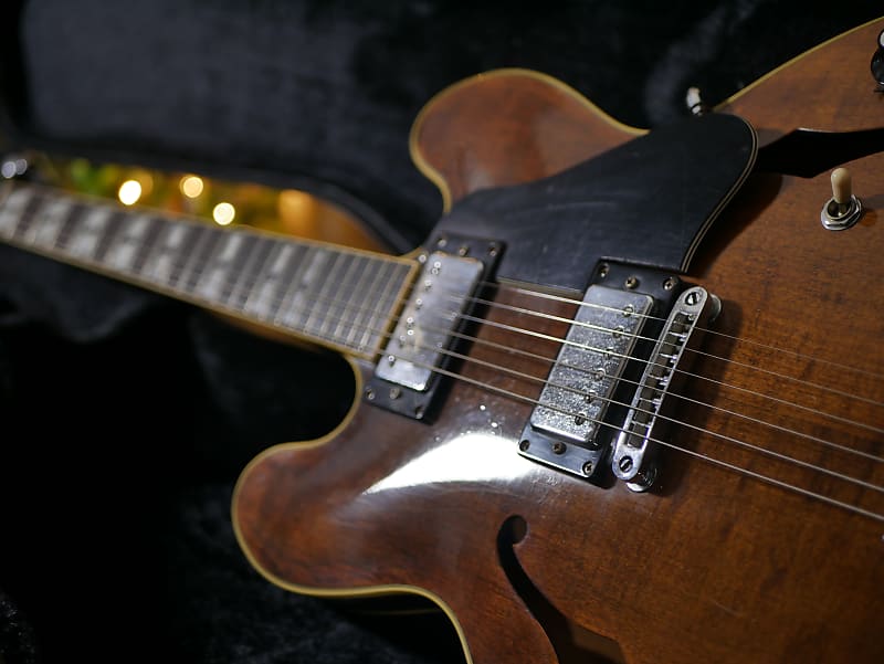 Greco SA-700 Walnut ES-335 Early 70's Semi-Hollowbody Made In