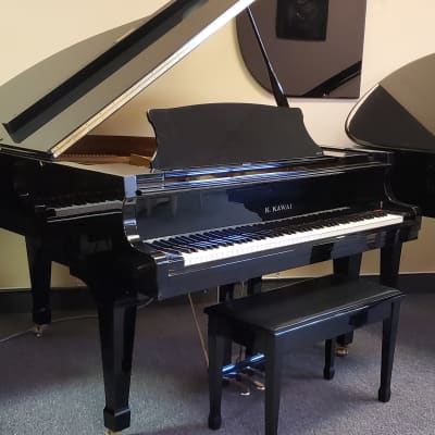 Kawai 5'5" RX-1 Polished Ebony Baby Grand Piano  Mfg 2000 in Japan * Free 1st floor Delivery in NJ! image 1